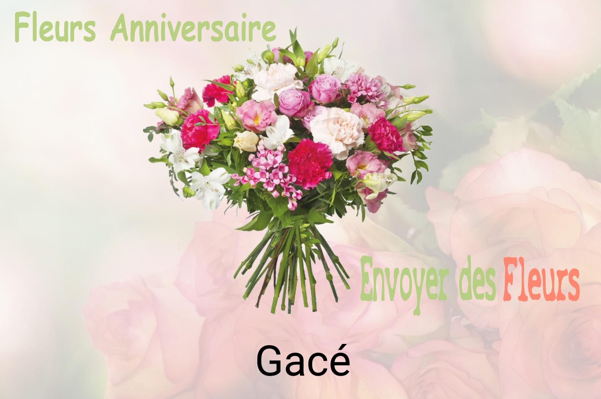 Bouquet de fleurs d’anniversaire livré à Gacé